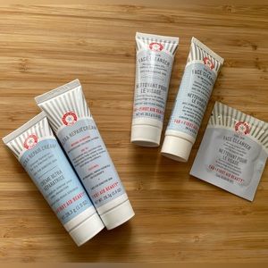First Aid Beauty face cleaners+ultra repair creams